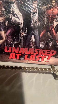 Unmasked At Last Comic Art Print Crain