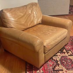 Pottery Barn Turner Roll Arm Grand Armchair