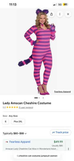 Cheshire cat costume