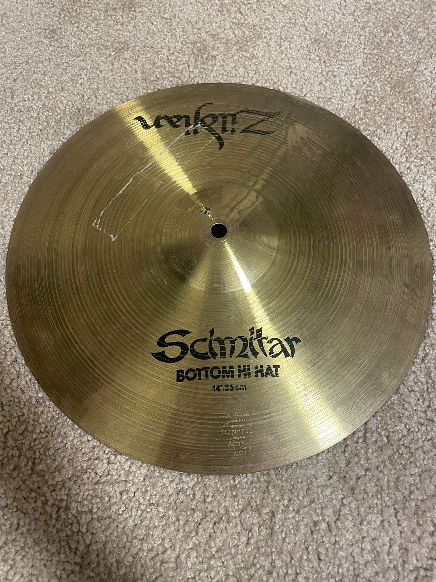 Hi Hat For Drums - Zildjian Scimitar 14"