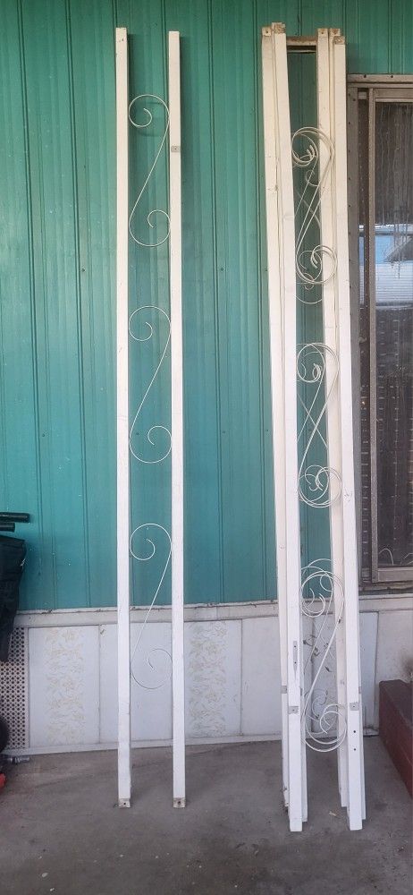 aluminum supports 4 Piezas