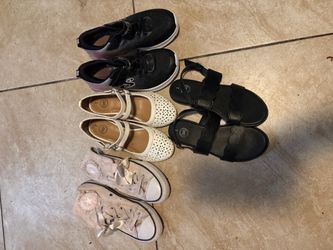 All size 1 girl shoes