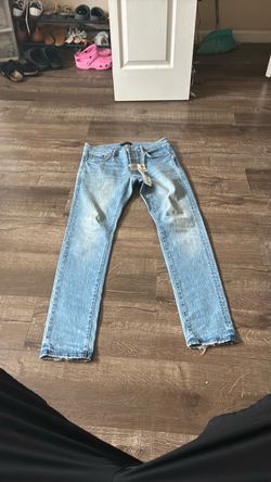 Blue purple jeans size $38