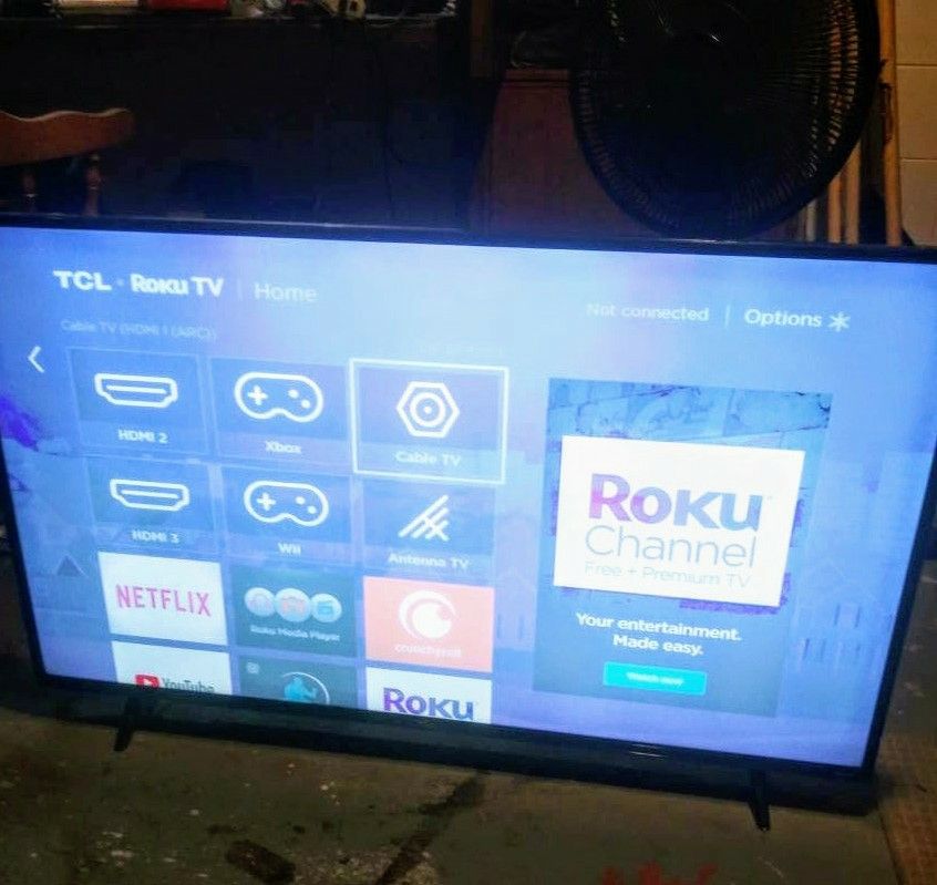 TCL ROKU 55" SMART TV 4K