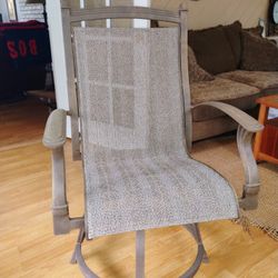 Argo Swivel Patio Chairs (Four Total)