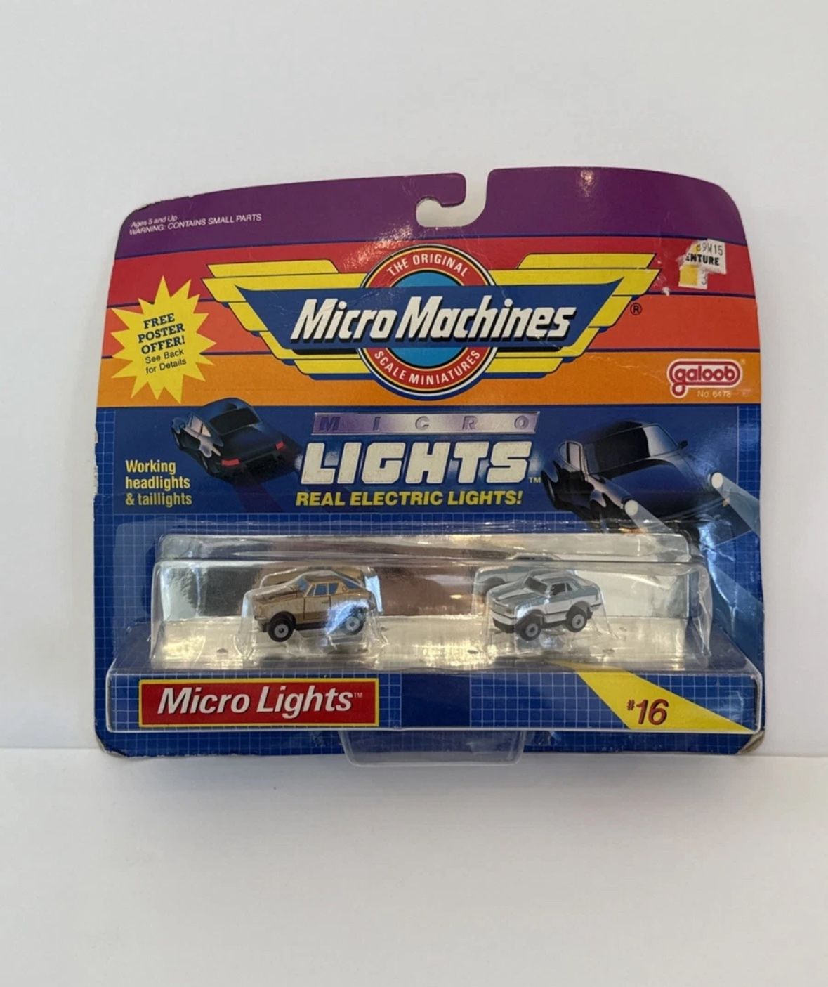 Vintage Micro Machines Micro Lights Set #16 New Sealed HTF D5