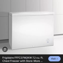 Deep Freezer Frigidaire FFFCO7M2KW 7.2 cu. ft.