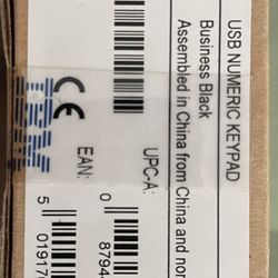 Lenovo USB Numeric Keypad (03T7045) – New Sealed!