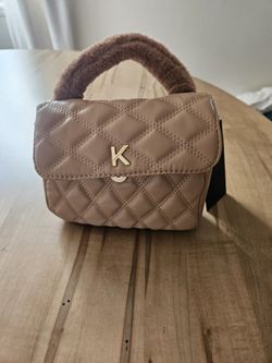 Kendall + Kylie Mini Quilted Faux Leather Crossbody Bag