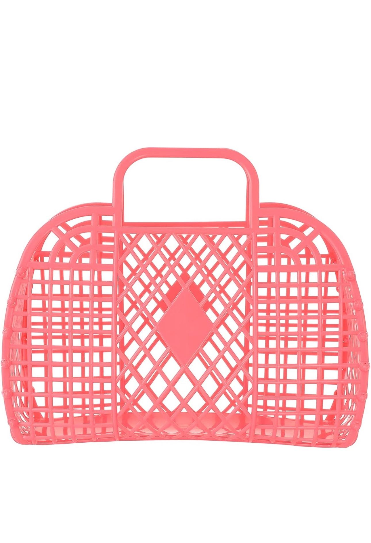 Girls Women's Plastic Jelly Purse Tote Bag Jelly Bag Purse Little Girls
