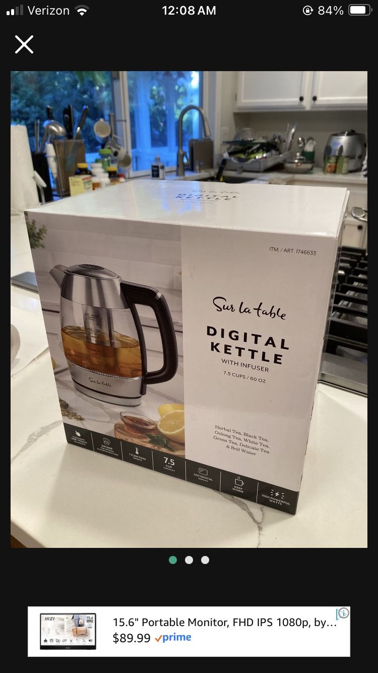 Electric Kettle NIB