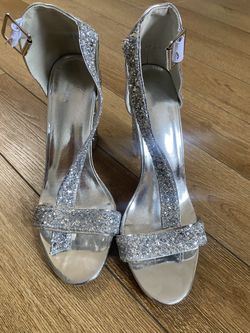 Glittery Heels Never Worn 