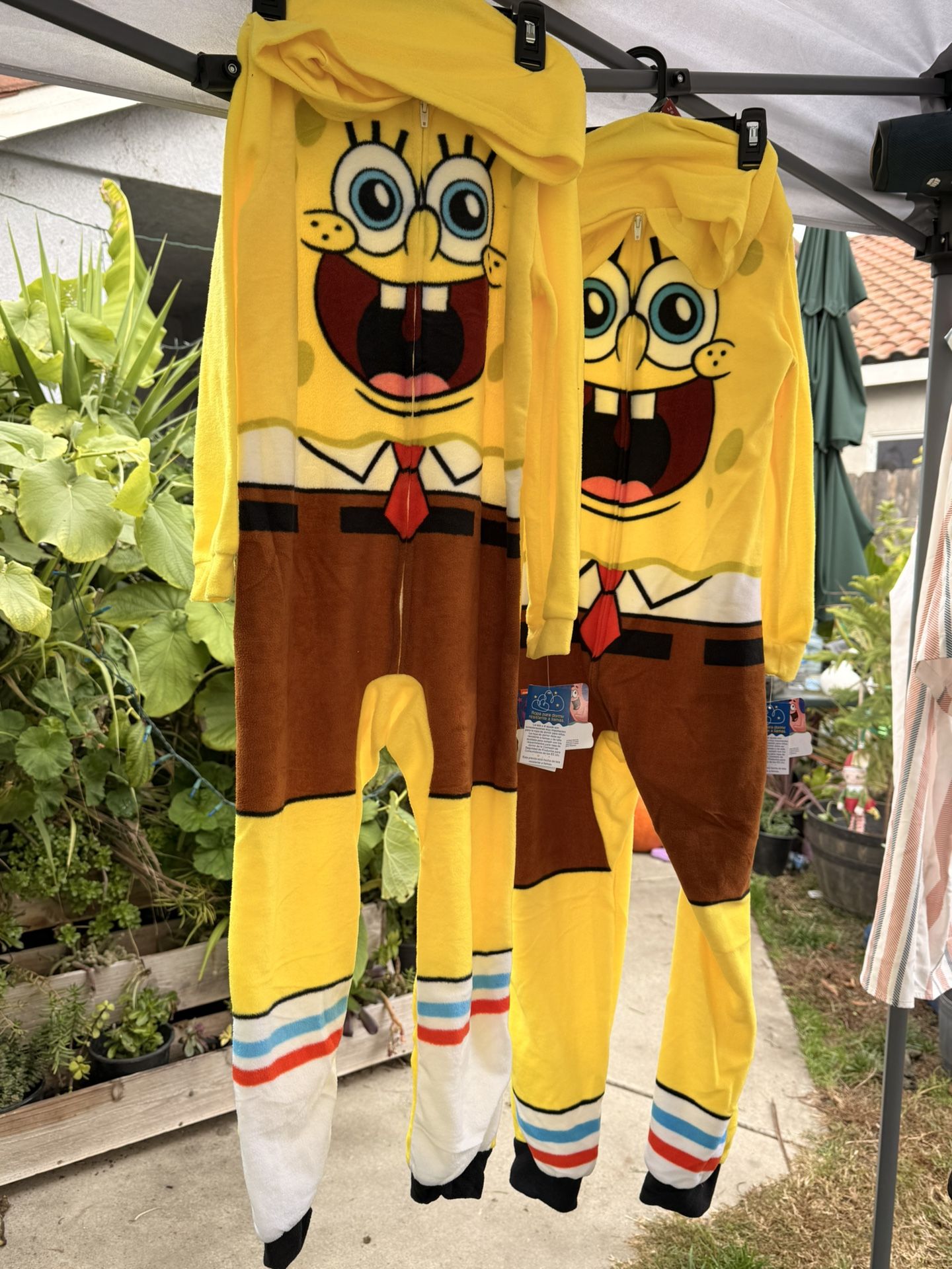 SpongeBob Traje de Unión para Niños Tallas 4-12