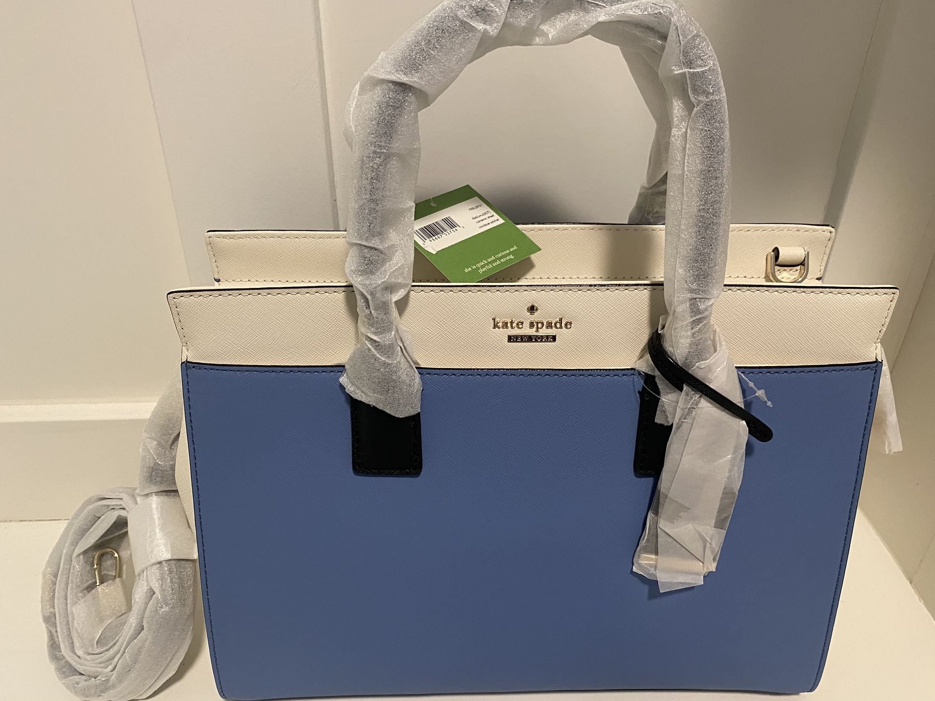 Rare KATE SPADE BICOLOR SATCHEL - NWT