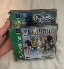 SEALED PS1 Final Fantasy IX and Chrono Cross