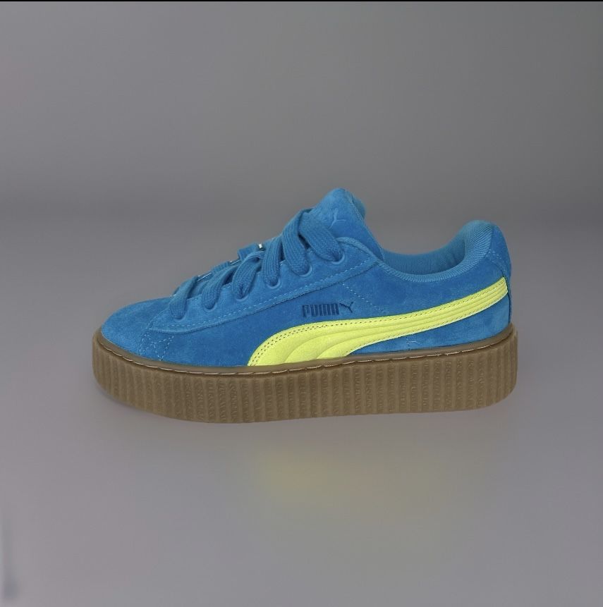 PUMA x FENTY Creeper Phatty Jr - Speed Blue / Lime Pow / Gum Women’s Size 9 NWOT