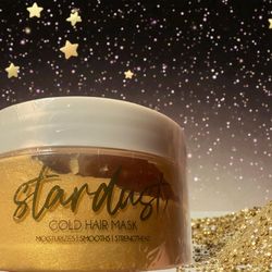 Le Chic Stardust Gold Hair Mask Hydrates Repairs Dry Ends Combats Frizz