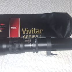Vivtar Series 1 500mm Telephoto Lens