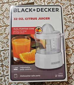 Black+Decker 32 oz. Citrus Juicer CJ650W