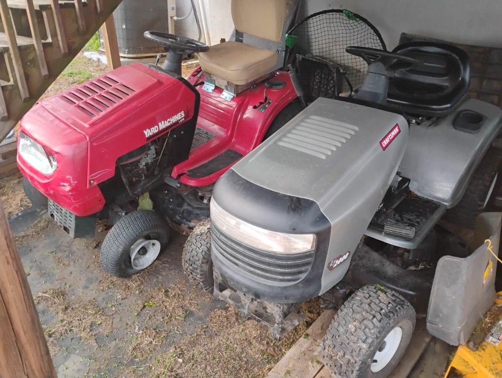Two Riding Mower Sell Or Trade For $200