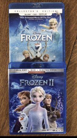 Frozen 1 and 2 Blu-ray Disney Marvel DC Harry Potter the Star Wars movies 3D Blu-ray and dvd collectors