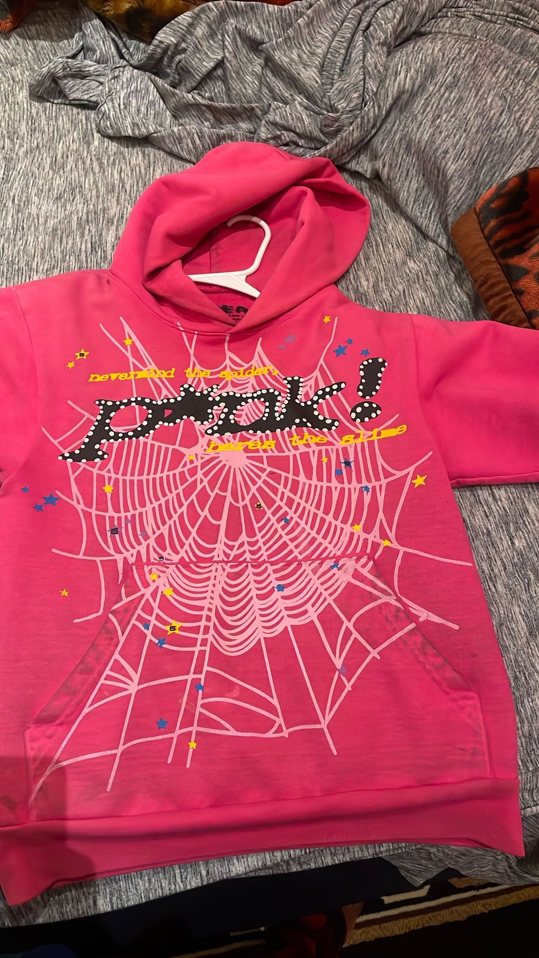 Pink Sp5der Hoodie