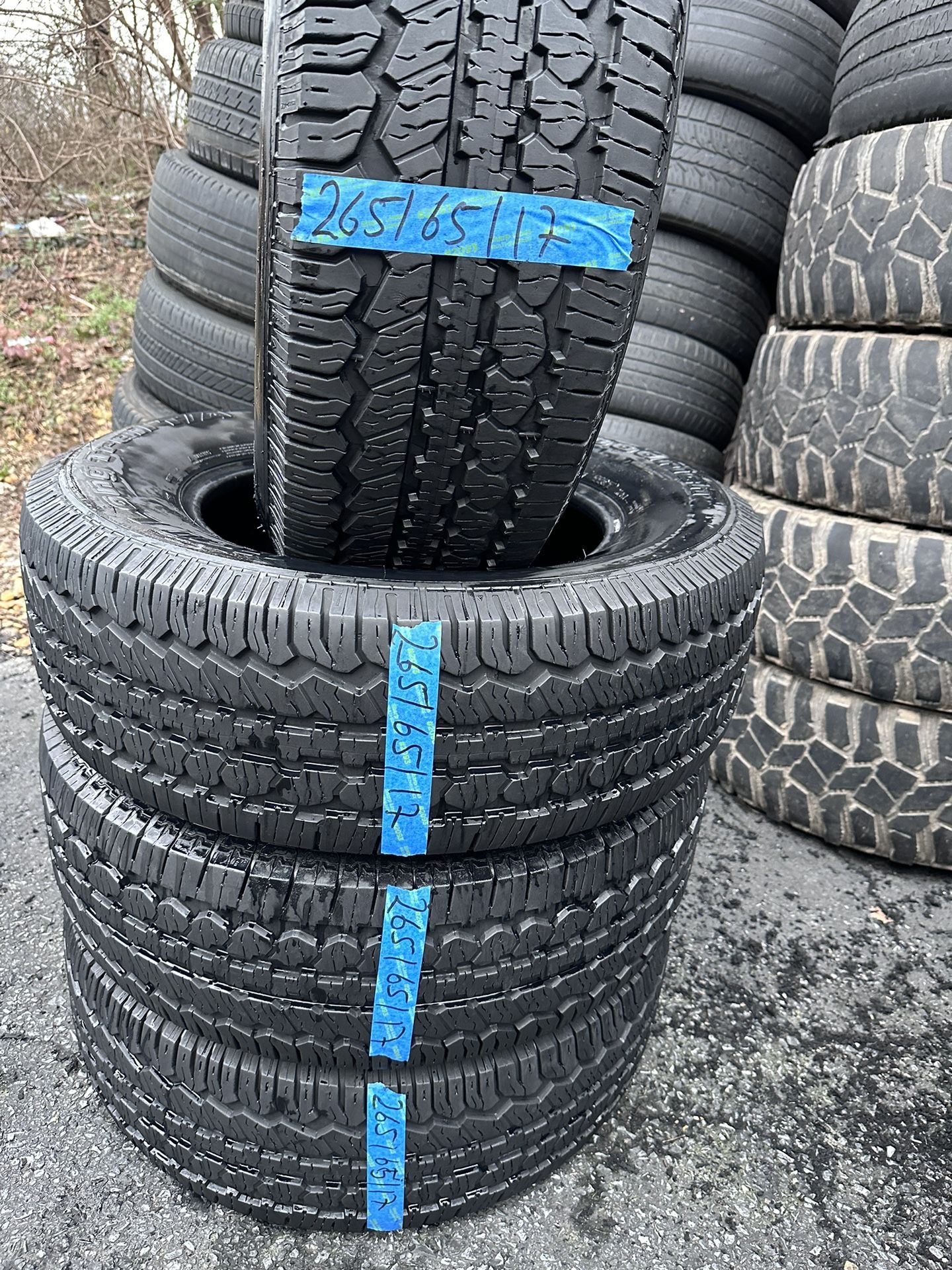BFGOODRICH TIRES 265/65/17