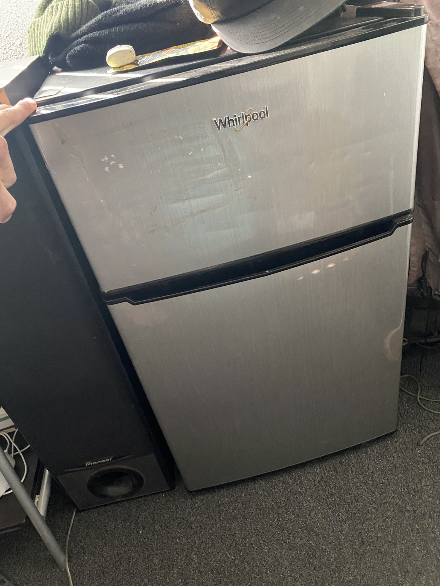 Whirpool mini fridge and freezer