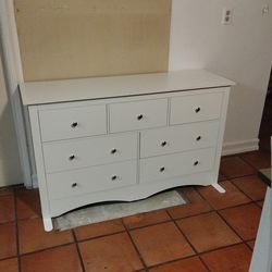 White dresser