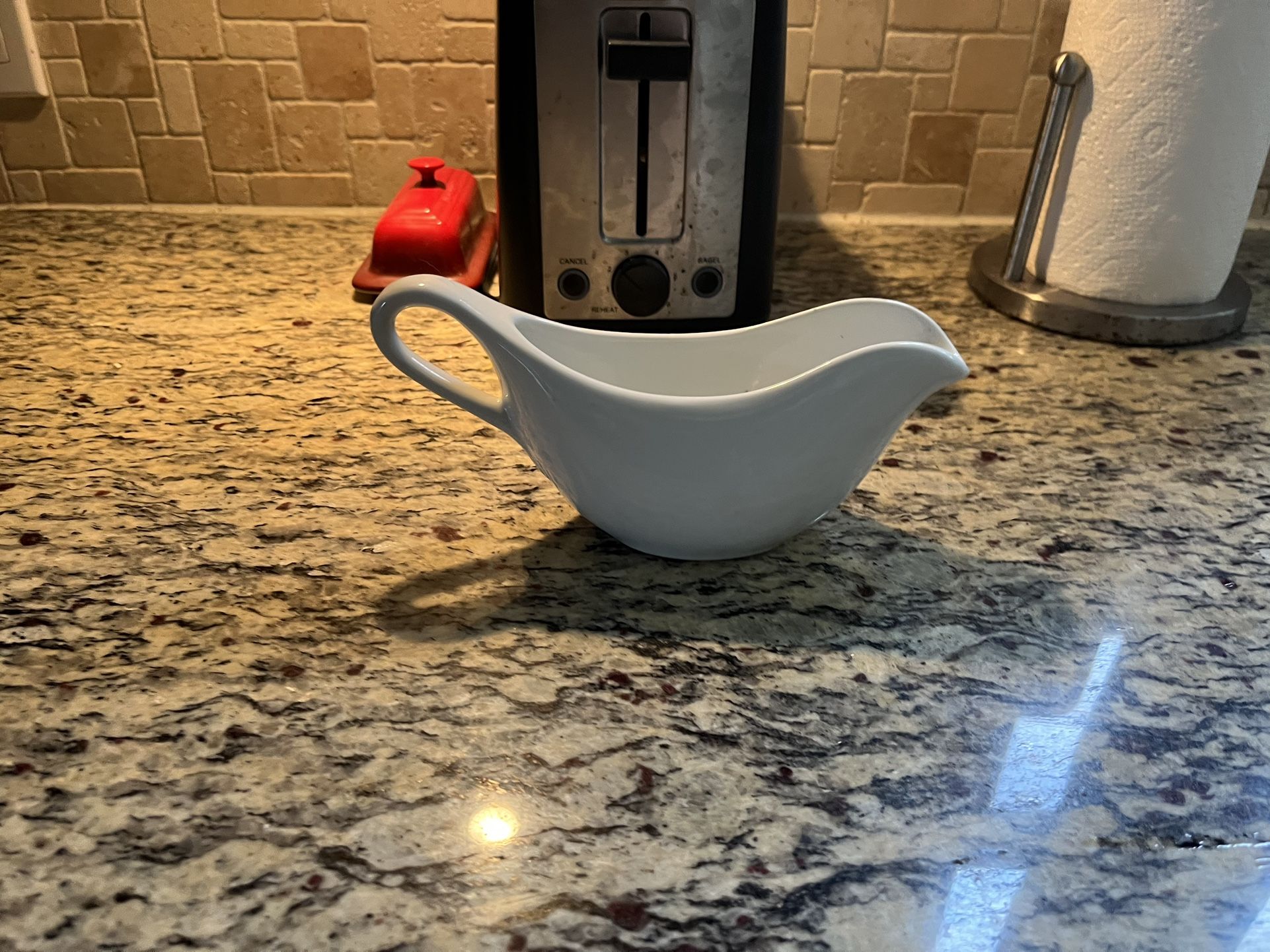 Williams Sonoma White Gravy Boat