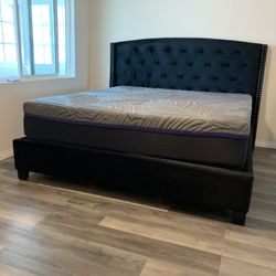 $699 Brand New King Bed Frame With Mattress (Read Description Below)