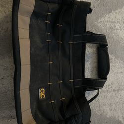 Custom LeatherCraft Large Tool Bag 40 Pockets