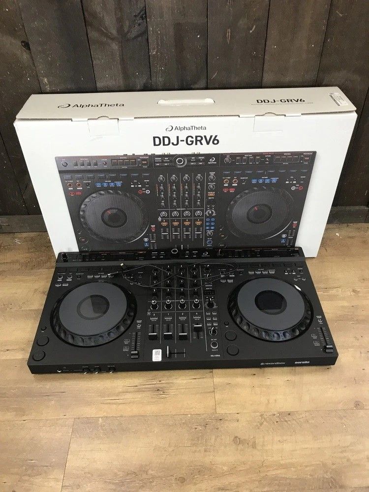 AlphaTheta DDJ-GRV6 4-Channel DJ Controller PPSJKI 347779