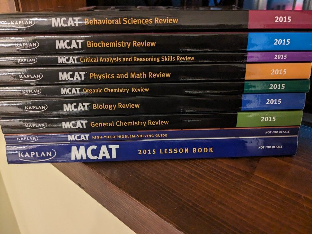 MCAT Books 2015 KAPLAN