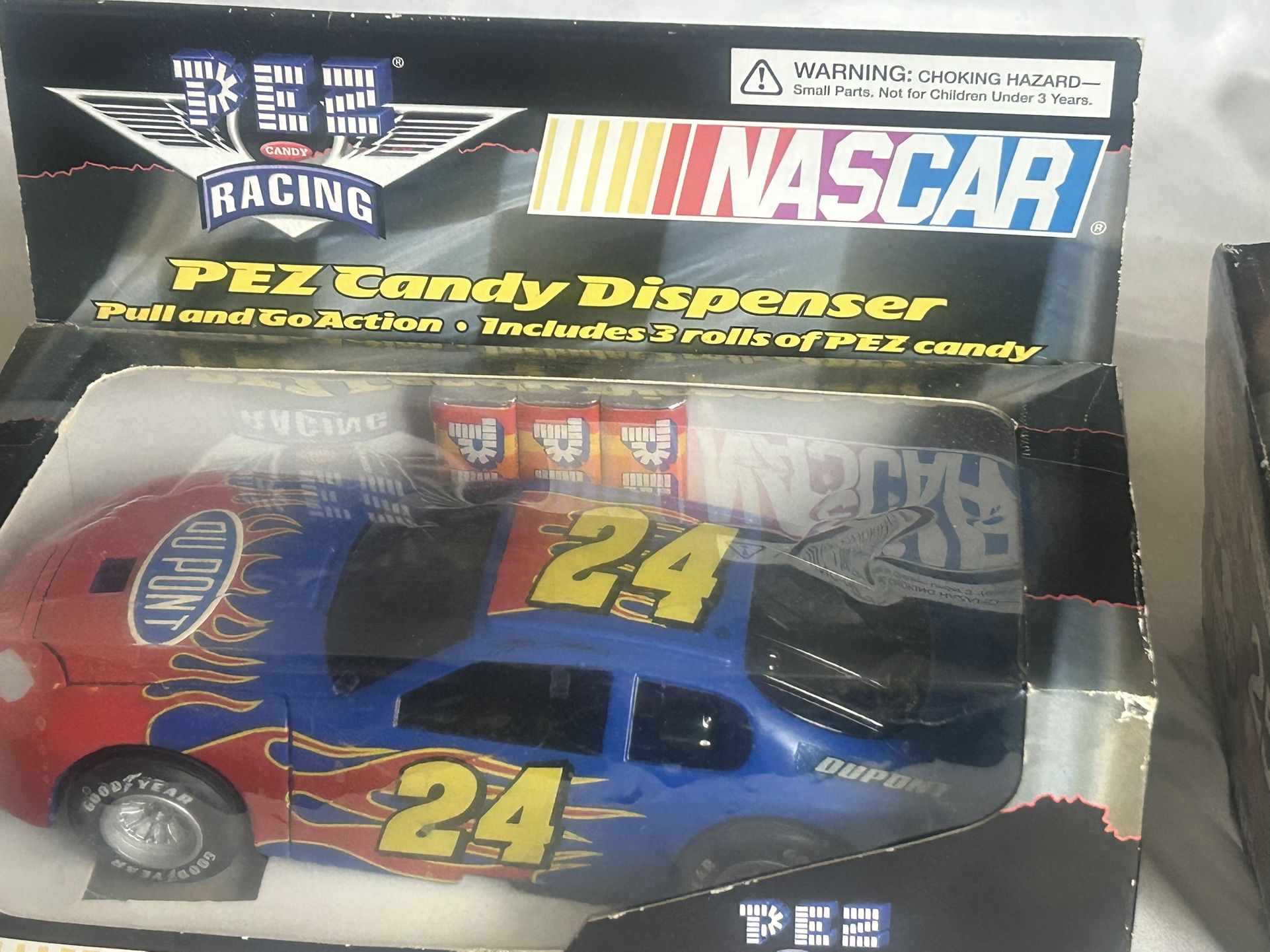 NASCAR Car With 3 Dispensers Brand New Unopened Set Of Two Racing Cars
