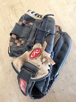 Rawlings PP130W 13” Leather Baseball Glove Mitt Good Condition
