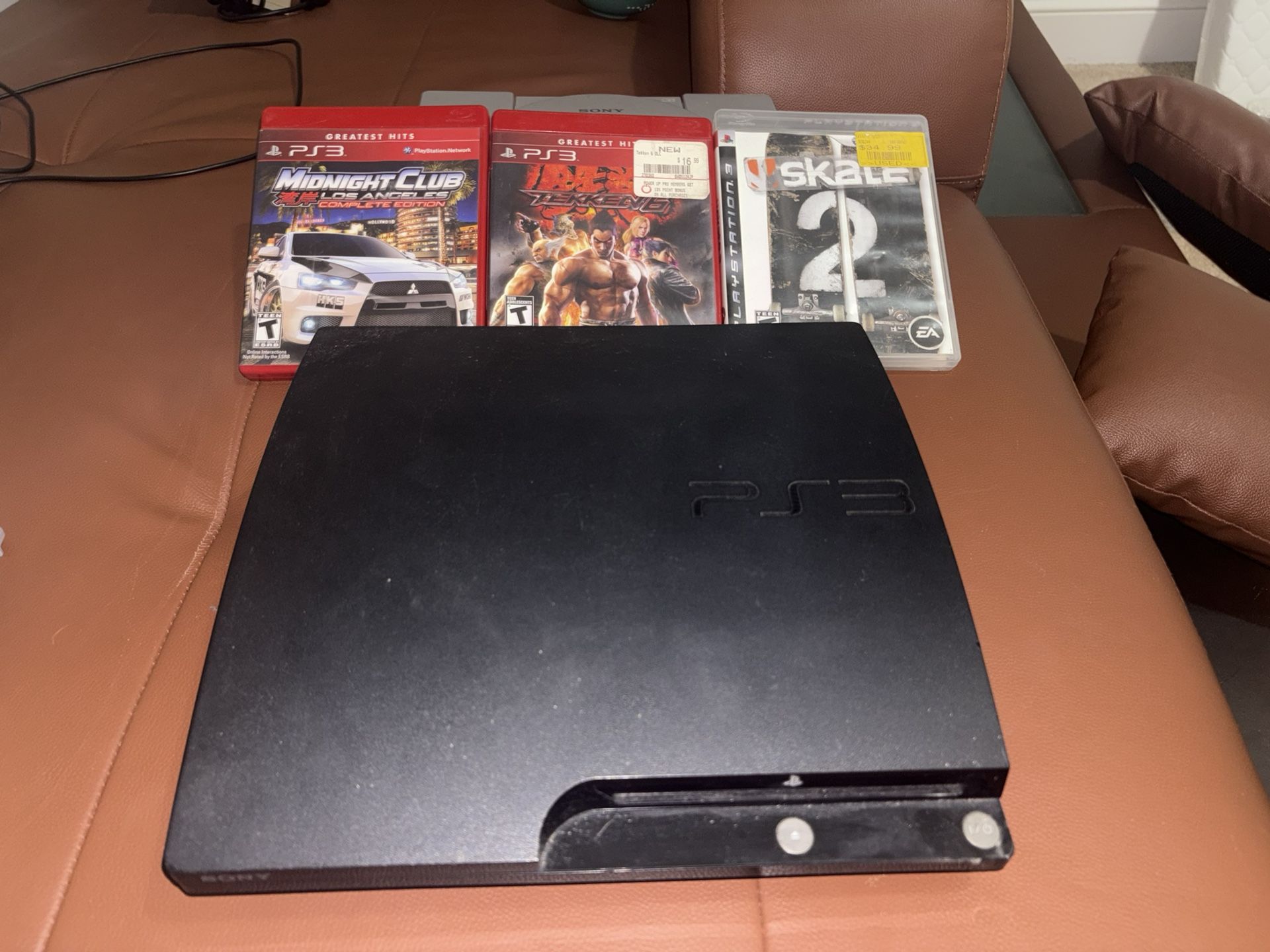 PS3 With 3 Games
