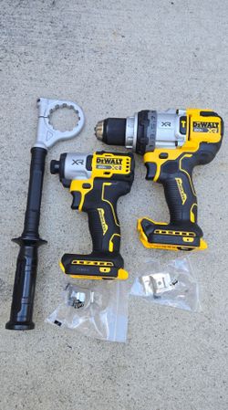 Dewalt 20v Hammer Drill Brushless XR 3speed and Impact Driver Brushless XR 3speed Brand New Tools Only