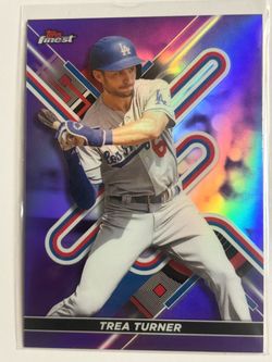 Trea Turner Topps Finest Baseball Card