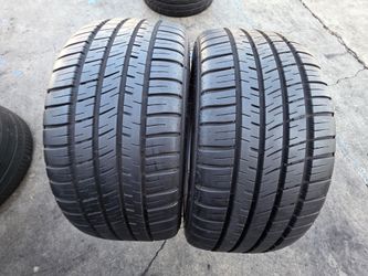 2 USED TIRES GOODYEAR 225/45/17