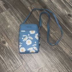 Floral Blue Bag