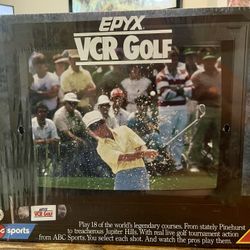 Vintage 1988 ABC Sports EPXY VCR GOLF PGA Game - New Create Your Own Tournament