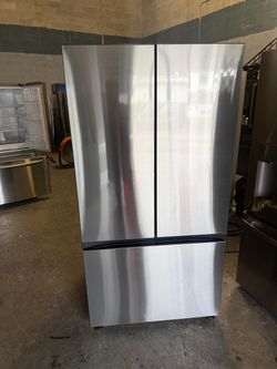 36” SAMSUNG HELADERA FRIDGE GOOD CONDITION WORKING PROPERLY WARRANTY DELIVERY SERVICES
