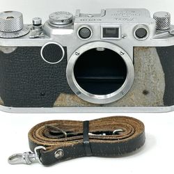 UNTESTED Vintage Leica IIF DRP Ernst Leitz GMBH Wetzlar Rangefinder Film Camera