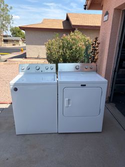 Washer and Dryer