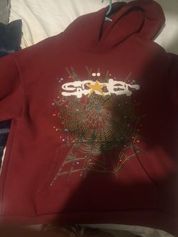 Maroon Spider Hoodie