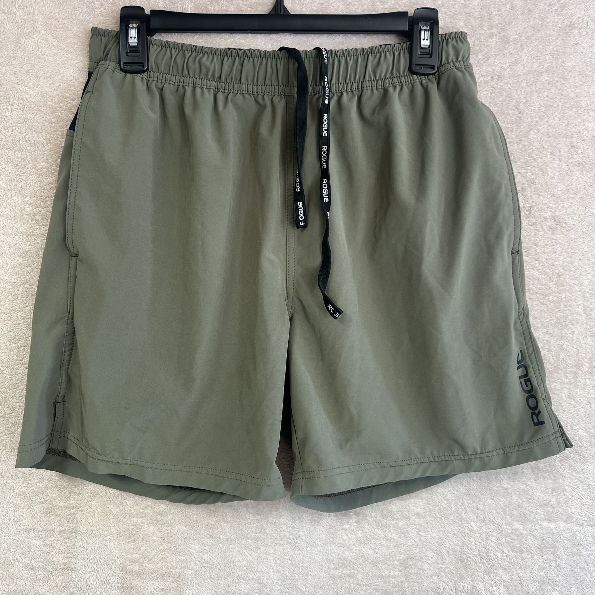 Rogue Fitness Black Ops Shorts 6” Linerless Mens Medium Green