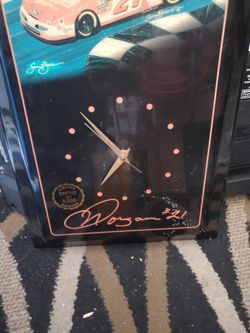 Vintage Nascar Wall Clock 