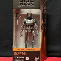 🌟Star Wars: The Black Series 6" New Republic Security Droid (The Mandalorian)
