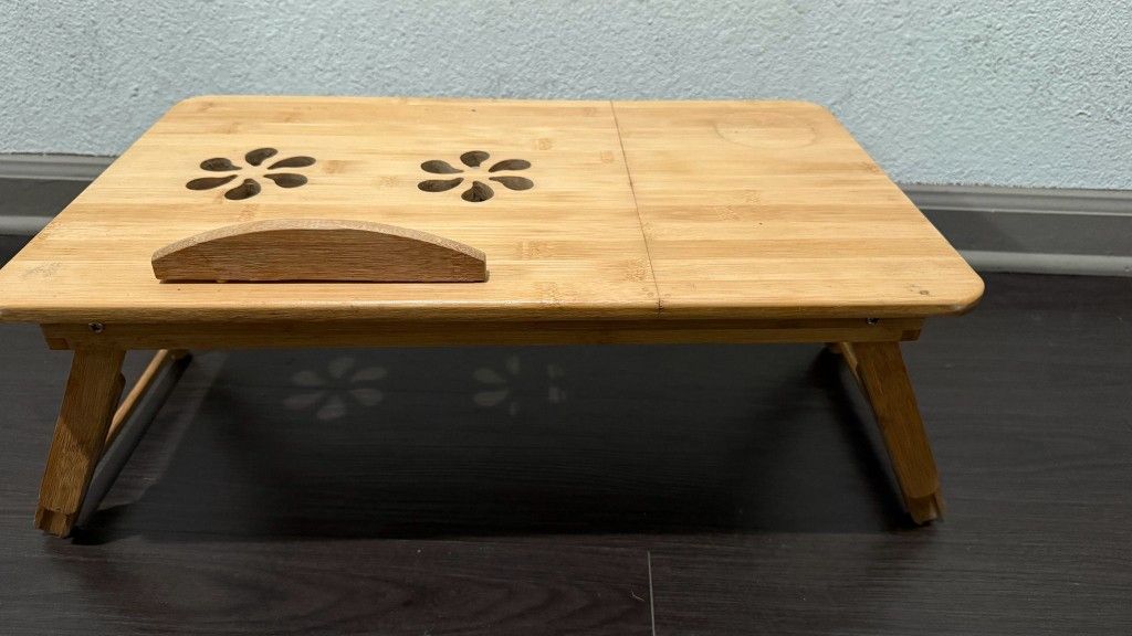 Foldable Bamboo Laptop Bed Desk